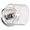 Nuvo Marlowe - 1 Light Vanity - Polished Nickel with Clear Glass 60/8071 - alternate 8